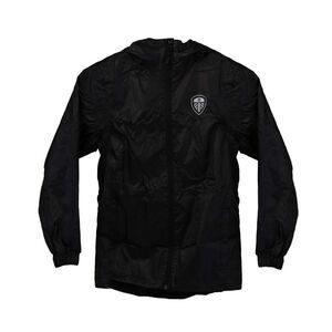Trespass Childrens/Kids Leeds United FC Packaway Jacket / Black